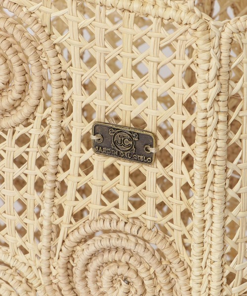 URBAN RESEARCH ROSSO WOMEN(アーバンリサーチ ロッソ)の「JARDIN DEL CIELO CANASTO BAG(かごバッグ・レディース・ナチュラル・-)」の7枚目の写真