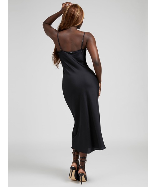 Guess（ゲス）の「Eco Akilina Slip Dress（ワンピース・レディース・ライトピンク/ブラック・LARGE/MEDIUM/SMALL）」の10枚目の写真