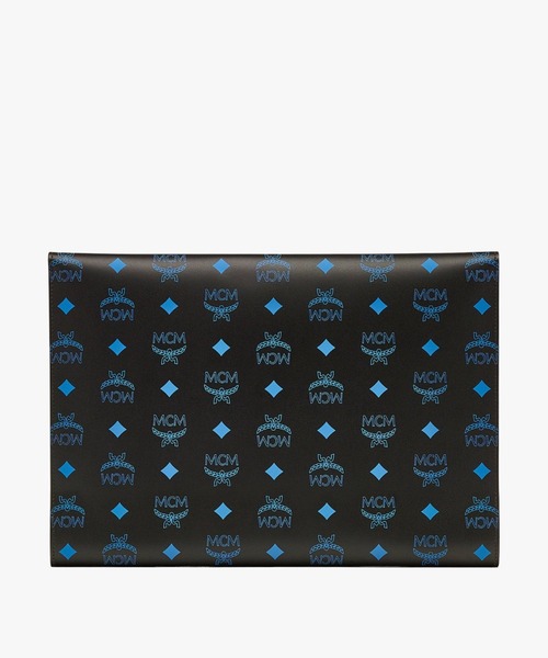 MCM（エムシーエム）の「MCM/エムシーエム/ ポーチトリオ - カラースプラッシュロゴレザー（クラッチバッグ・レディース・ブラック・FREE）」の6枚目の写真