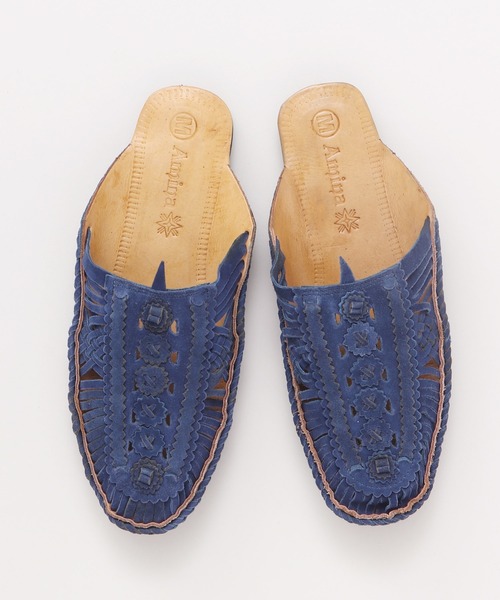 チャイハネ(チャイハネ)の「【チャイハネ】ジョパシューズ 山羊革サンダルM(サンダル・レディース・ブラック/ブルー/キャメル/レッド・ONESIZE)」の9枚目の写真