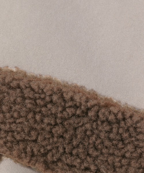 PAGEBOY（ページボーイ）の「フェイクレザーB-3ブルゾン（ブルゾン・レディース・ブラック/ブラウン系その他/グレイッシュベージュ・FREE）」の14枚目の写真