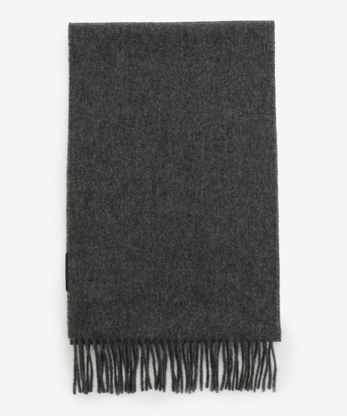 TOMMY HILFIGER（トミーヒルフィガー）の「ロゴウールマフラー（ストール/ショール・メンズ・ネイビー/グレー・FREE）」の3枚目の写真