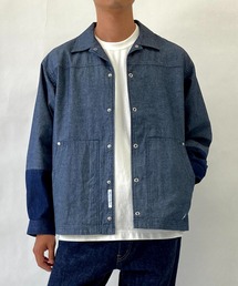 BROOKLYN OVERALL | 袖切り替え デニムカバーオール(ブルゾン)
