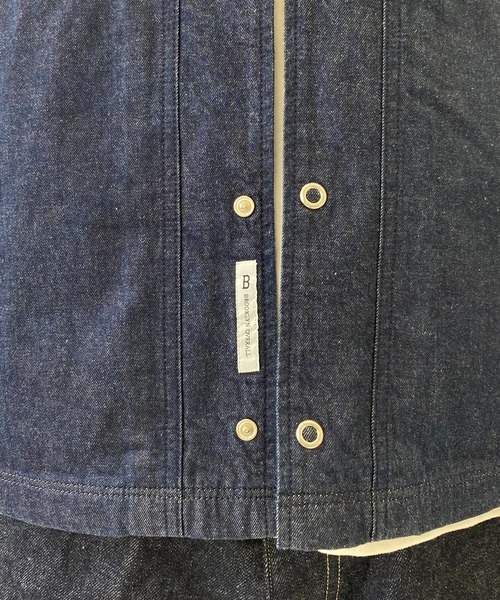 BROOKLYN OVERALL（ブルックリンオーバーオール）の「袖切り替え デニムカバーオール（ブルゾン・メンズ・ネイビー/その他1・MEDIUM/LARGE）」の16枚目の写真
