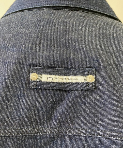 BROOKLYN OVERALL（ブルックリンオーバーオール）の「袖切り替え デニムカバーオール（ブルゾン・メンズ・ネイビー/その他1・MEDIUM/LARGE）」の19枚目の写真