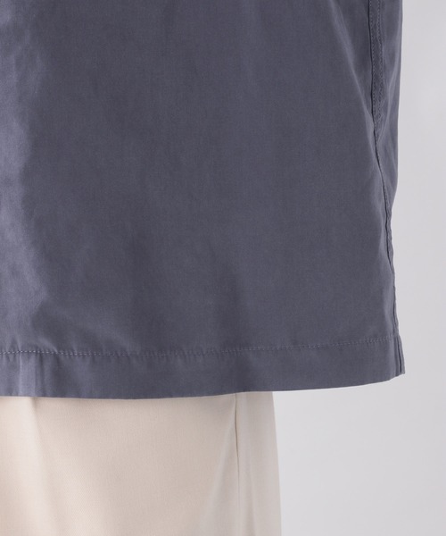 RAGEBLUE(レイジブルー)の「スウェードタッチ/チャイナシャツ/203121(シャツ/ブラウス・メンズ・パープル/ダークグレー・FREE)」の4枚目の写真
