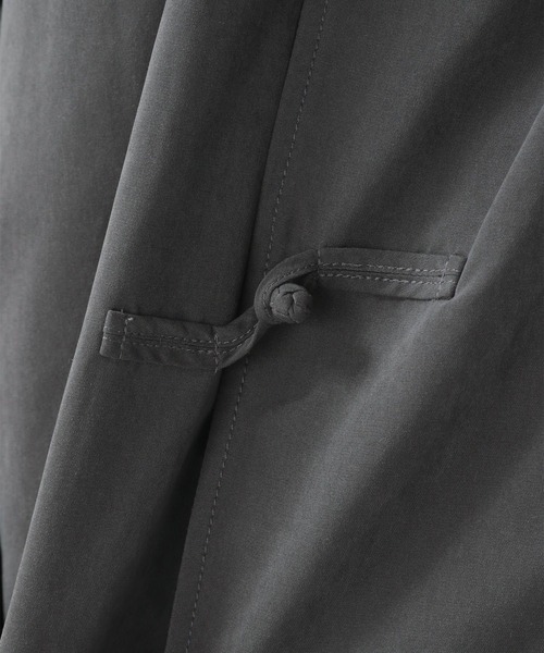 RAGEBLUE(レイジブルー)の「スウェードタッチ/チャイナシャツ/203121(シャツ/ブラウス・メンズ・パープル/ダークグレー・FREE)」の12枚目の写真