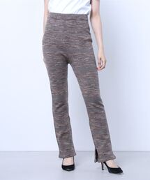 JANE SMITH:フレアニットパンツ