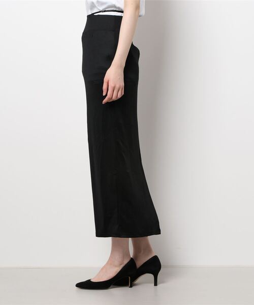 FIG&VIPER（フィグアンドバイパー）の「ウエストデザインロングSK（スカート・レディース・ベージュ/ブラック/カーキ・FREE）」の7枚目の写真