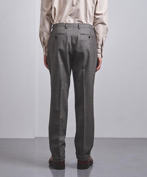 District（ディストリクト）の「＜District (ディストリクト) ＞ ハウンドトゥース 1プリーツ パンツ（スラックス・メンズ・ブラウン・44/46/48/50/42）」の9枚目の写真