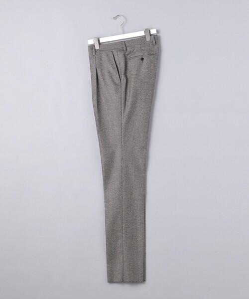 District（ディストリクト）の「＜District (ディストリクト) ＞ ハウンドトゥース 1プリーツ パンツ（スラックス・メンズ・ブラウン・44/46/48/50/42）」の4枚目の写真