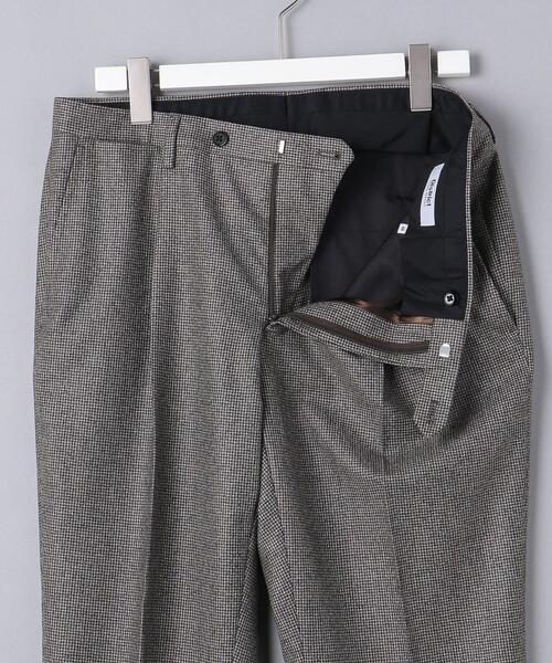 District（ディストリクト）の「＜District (ディストリクト) ＞ ハウンドトゥース 1プリーツ パンツ（スラックス・メンズ・ブラウン・44/46/48/50/42）」の13枚目の写真