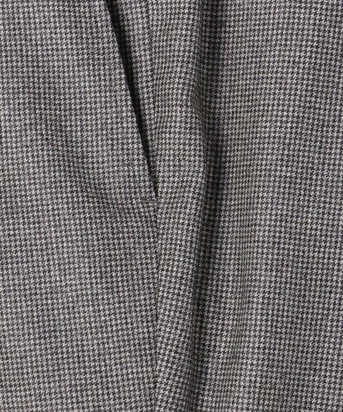 District（ディストリクト）の「＜District (ディストリクト) ＞ ハウンドトゥース 1プリーツ パンツ（スラックス・メンズ・ブラウン・44/46/48/50/42）」の17枚目の写真