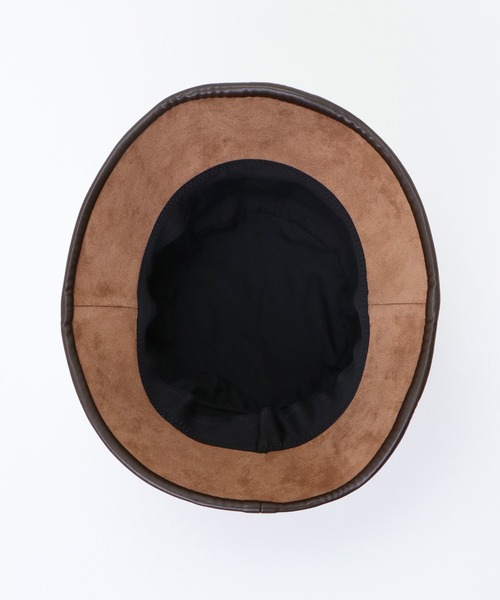 ikka（イッカ）の「スエードパイピングバケットハット（ハット・レディース・ブラック/ベージュ/ピンク・FREE）」の9枚目の写真