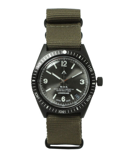 B:MING by BEAMS(ビーミングバイビームス)の「NAVAL WATCH Produced by LOWERCASE x B:MING by BEAMS / 別注 FRXB012(アナログ腕時計・メンズ・ブラック・ONE SIZE)」の1枚目の写真