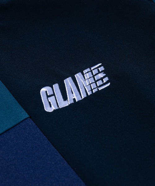 glamb(グラム)の「Patchwork Pullover Jersey / パッチワークプルオーバージャージ(ジャージ・メンズ・ネイビー/ブラック・S/M/L)」の21枚目の写真