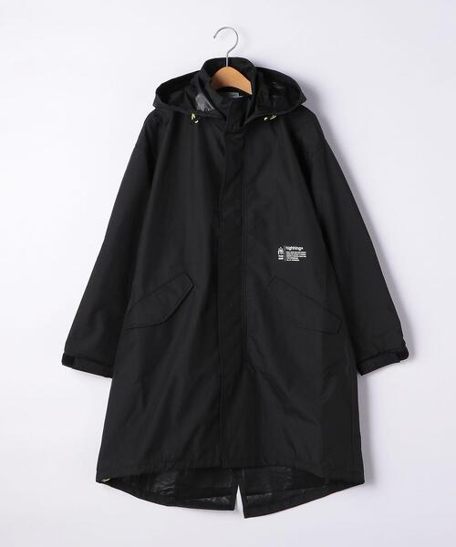 highking（ハイキング）の「【別注】＜HIGHKING（ハイキング）＞TJ EX  フィールドコート　150cm－160cm（ブルゾン・キッズ・ブラック/ネイビー・150-160cm）」の2枚目の写真