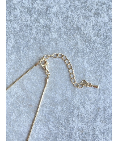 HALUHIROINE（ハルヒロイン）の「【Select】変形メタルロングネックレス（ネックレス・レディース・ゴールド・FREE）」の5枚目の写真