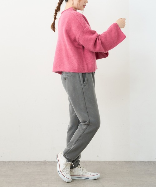 PUAL CE CIN（ピュアルセシン）の「ホワイトヤク プルオーバー（ニット/セーター・レディース・アイボリー/ベージュ/ミント/ピンク/ライトピンク・FREE）」の12枚目の写真