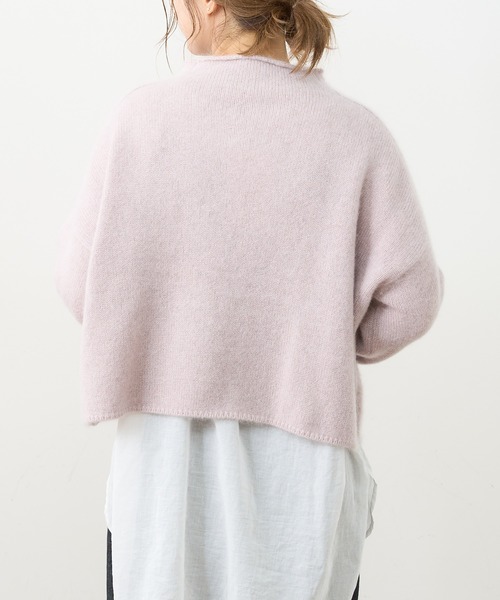 PUAL CE CIN（ピュアルセシン）の「ホワイトヤク プルオーバー（ニット/セーター・レディース・アイボリー/ベージュ/ミント/ピンク/ライトピンク・FREE）」の16枚目の写真