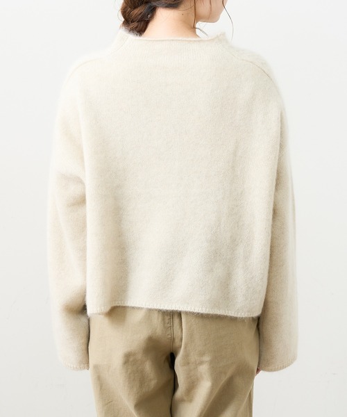 PUAL CE CIN（ピュアルセシン）の「ホワイトヤク プルオーバー（ニット/セーター・レディース・アイボリー/ベージュ/ミント/ピンク/ライトピンク・FREE）」の21枚目の写真