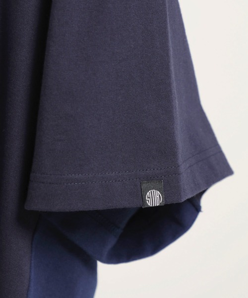 VALLIS by FACTOTUM(ヴァリスバイファクトタム)の「【VALLIS by FACTOTUM】別注サイドカットリメイクビッグTee(Tシャツ/カットソー・メンズ・ネイビー・SMALL)」の5枚目の写真