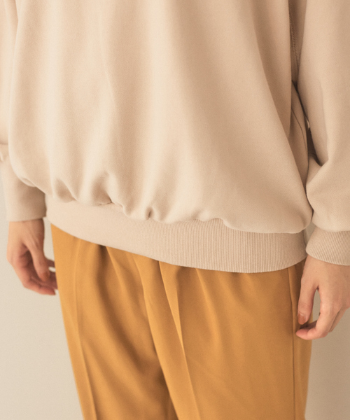 abahouse mavie（アバハウスマヴィ）の「ロゴ裏毛スウェット（スウェット・レディース・アイボリー/ブラック/ブラウン/グリーン/オフホワイト・フリー）」の10枚目の写真