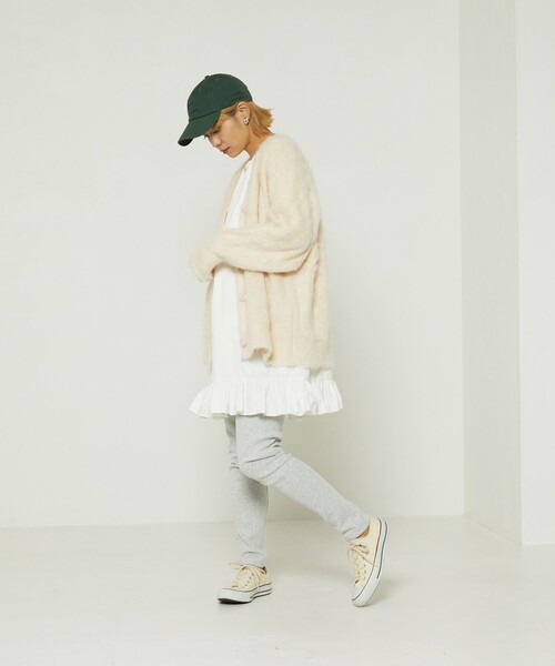 FREAK'S STORE（フリークスストア）の「杢リブレギンス（レギンス/スパッツ・レディース・ブラック/グレー/オフホワイト・ﾌﾘ-）」の19枚目の写真