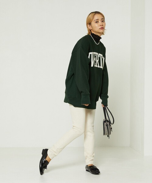 FREAK'S STORE（フリークスストア）の「杢リブレギンス（レギンス/スパッツ・レディース・ブラック/グレー/オフホワイト・ﾌﾘ-）」の16枚目の写真