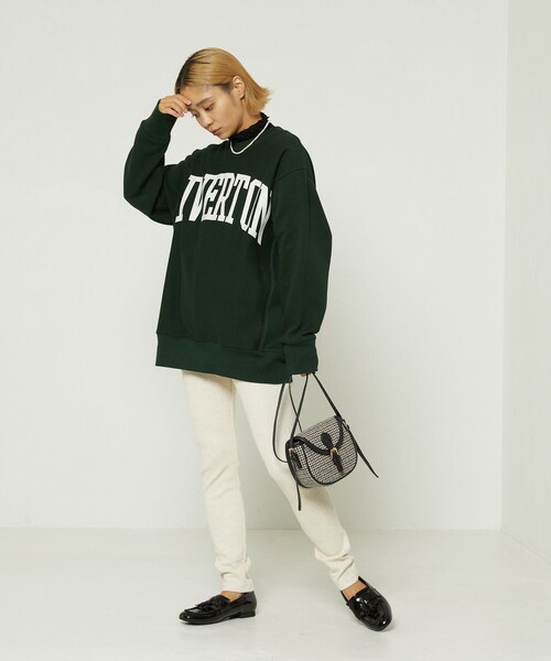 FREAK'S STORE（フリークスストア）の「杢リブレギンス（レギンス/スパッツ・レディース・ブラック/グレー/オフホワイト・ﾌﾘ-）」の10枚目の写真