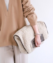 SLOBE IENA | 【SHAKECASE】フェイクボアトートバッグ◆(トートバッグ)