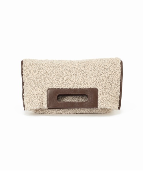 SLOBE IENA（スローブイエナ）の「【SHAKECASE】フェイクボアトートバッグ◆（トートバッグ・レディース・ナチュラル・FREE）」の14枚目の写真