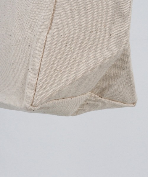 UN-FILLED(アンフィルド)の「mko10104-Gerbera one point stitch Eco Tote Bag トートバッグ(トートバッグ・メンズ・カーキ/オフホワイト/ブラック・FREE)」の9枚目の写真