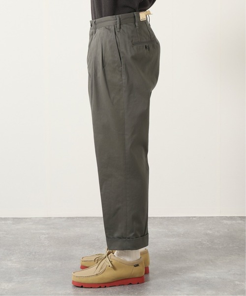 JOURNAL STANDARD J.S HOMESTEAD(ジャーナルスタンダードホームステッド)の「HEAVY WEAPON 2-TUCK OFFICER CROPPED(その他パンツ・メンズ・ネイビー/グレー/アイボリー/ベージュ系その他・SMALL/MEDIUM/LARGE)」の13枚目の写真