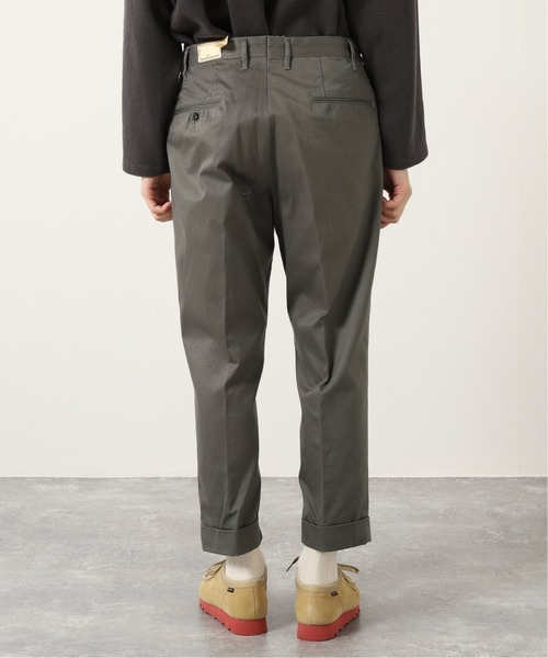 JOURNAL STANDARD J.S HOMESTEAD(ジャーナルスタンダードホームステッド)の「HEAVY WEAPON 2-TUCK OFFICER CROPPED(その他パンツ・メンズ・ネイビー/グレー/アイボリー/ベージュ系その他・SMALL/MEDIUM/LARGE)」の7枚目の写真