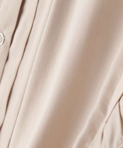 N.（N. Natural Beauty Basic）（エヌエヌナチュラルビューティーベーシック）の「◆リングドットタックフリルブラウス（シャツ/ブラウス・レディース・ブラック/カーキ/クリーム・MEDIUM）」の17枚目の写真