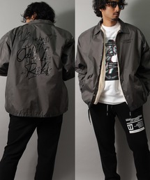 LIBERTY CITY | 【LIBERTY CITY/リバティーシティ】 [ODDS AND RISKS] 裏ファー・ロゴ・コーチジャケット(ナイロンジャケット)