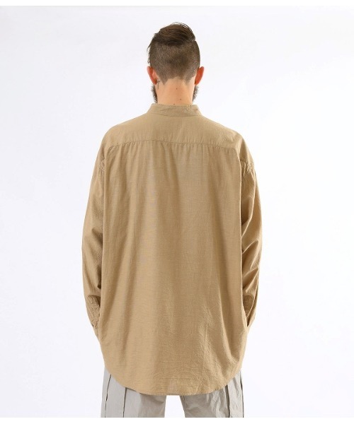 GOLD（ゴールド）の「GOLD / ゴールド：VAT DYE CHAMBRAY BAND COLLAR