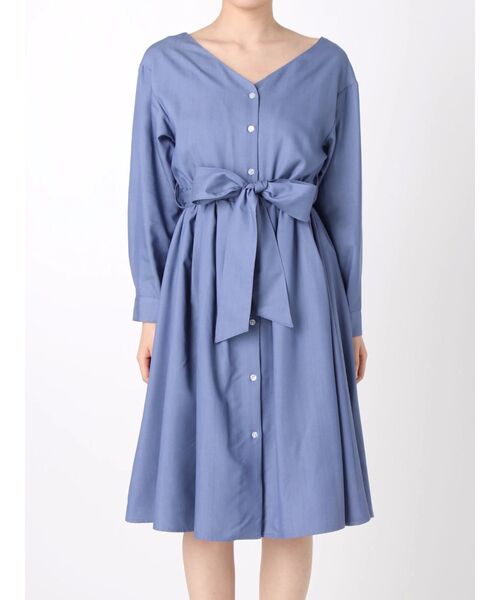 セール ブランド古着 長袖ワンピース ワンピース Mercuryduo マーキュリーデュオ のファッション通販 Zozoused