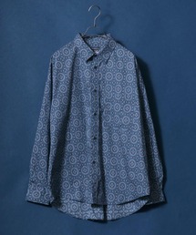 MADE IN JAPAN Solid & Stripe & Total Pattern Print Big Silhouette Shirt/日本製 無地 ストライプ 総柄プリント ビッグシルエット シャツ