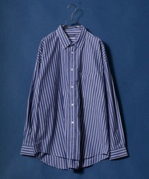 MADE IN JAPAN Solid & Stripe & Total Pattern Print Big Silhouette Shirt/日本製 無地 ストライプ 総柄プリント ビッグシルエット シャツ