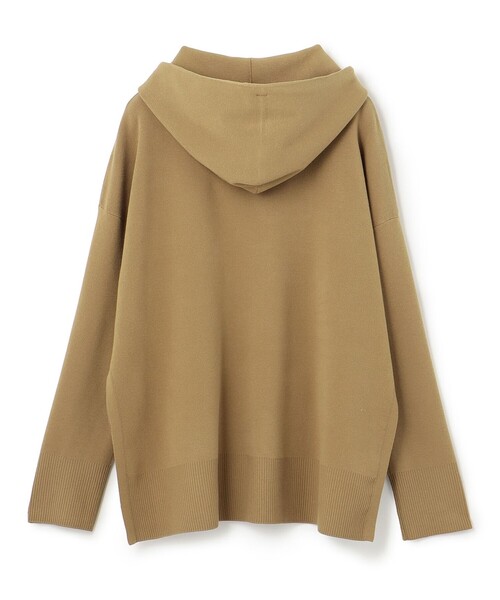 JOSEPH STUDIO（ジョゼフストゥディオ）の「スムースパフ　ニットパーカー（パーカー・レディース・ブラック系/黄土色系/アイボリー系・SMALL/MEDIUM/LARGE）」の14枚目の写真