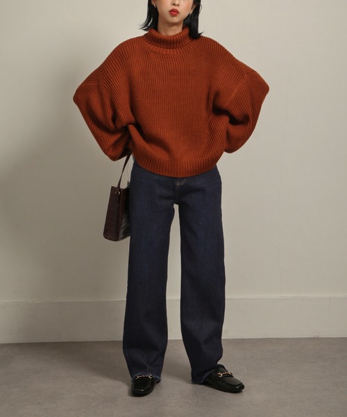 Chillfar(チルファー)の「フリンジストレートデニムパンツ(デニムパンツ・レディース・ブラック/サックスブルー/ブルー/アイボリー/ワンウォッシュ・SMALL/MEDIUM)」の8枚目の写真