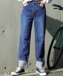 SOMETHING/サムシング STRAIGTH MID USED/STRAIGTH LOW WASH/STRAIGTH DARK BLUE ストレートストレッチデニム