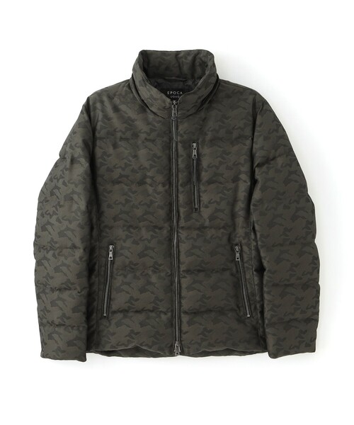 EPOCA UOMO（エポカウォモ）の「カモフラジャカードダウン（ダウンジャケット/コート・メンズ・グリーン系その他7/ブラック・46/48/50）」の4枚目の写真