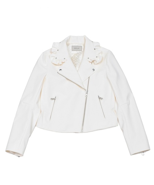 MILK（ミルク）の「Fake Leather ライダース（ライダースジャケット・レディース・A/B・FREE）」の13枚目の写真