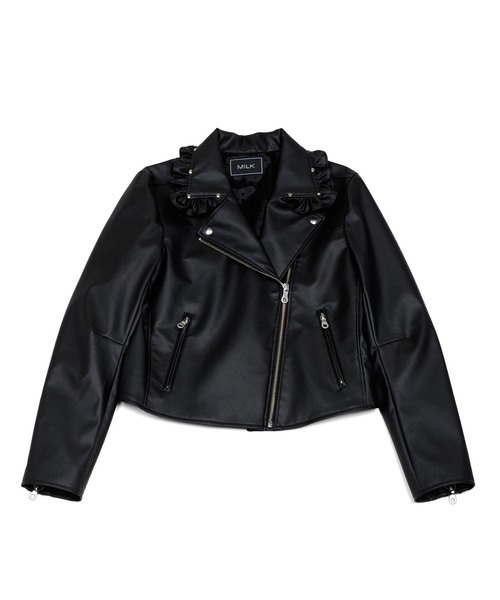 MILK（ミルク）の「Fake Leather ライダース（ライダースジャケット・レディース・A/B・FREE）」の11枚目の写真