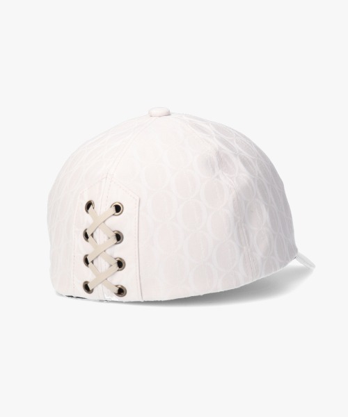 chapeau d O シャポードオー レースアップ ロクヨン キャップ chapeau d O シャポードオー レースアップ ロクヨン キャップの