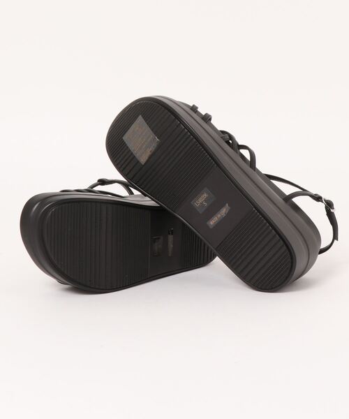 Cheek（チーク）の「ボリュームソールクロスサンダル（サンダル・レディース・ブラック/アイボリー・SMALL/MEDIUM/LARGE）」の19枚目の写真