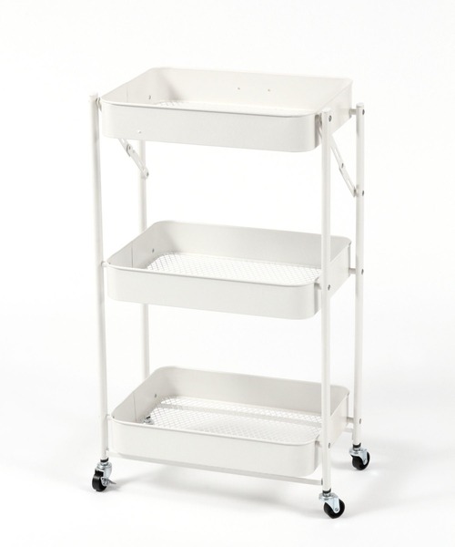 niko and キャスター付き3段棚